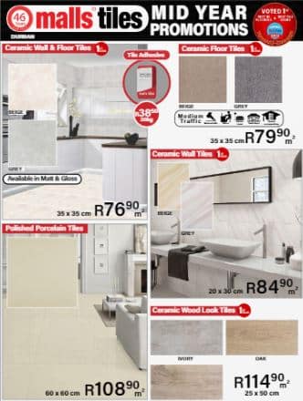 Durban tiles specials catalogue snapshot